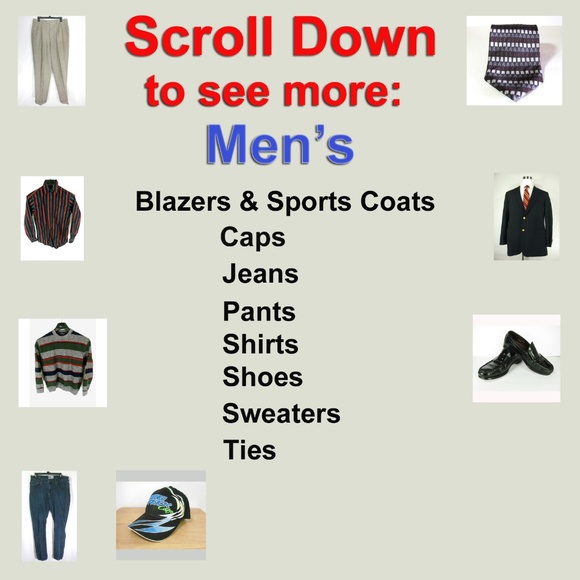 Other - Men's Clothes at Sobama1 Posh Ambassador